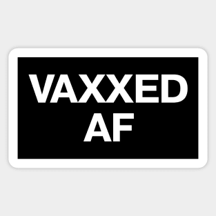 Herd immunity here we come: VAXXED AF Sticker